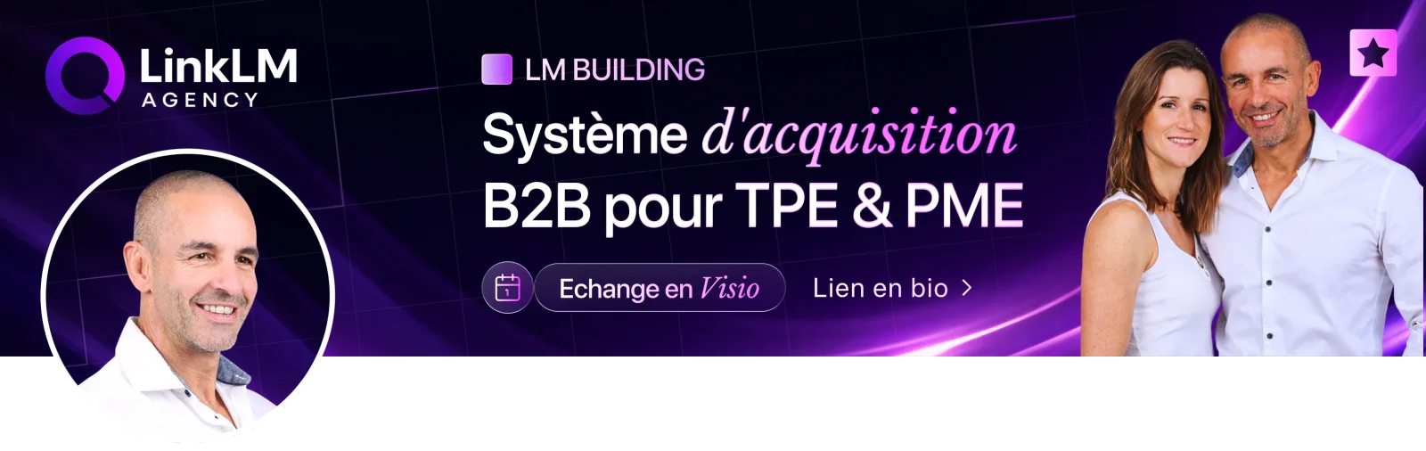 LinkedIn header preview