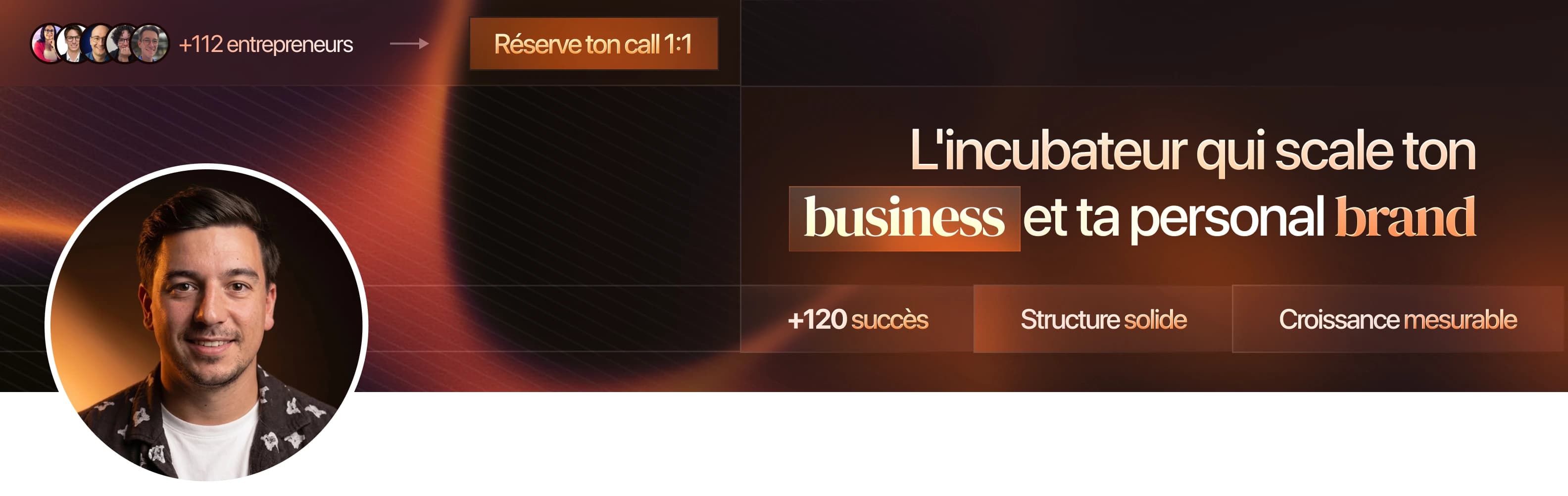 LinkedIn header preview