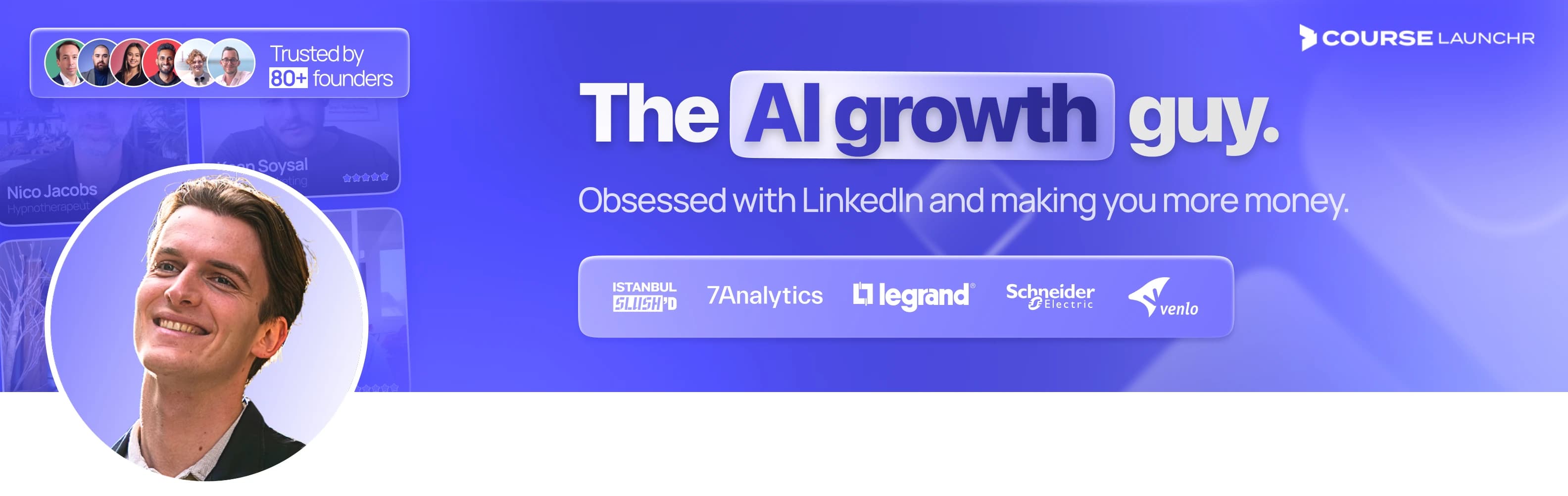 LinkedIn header preview